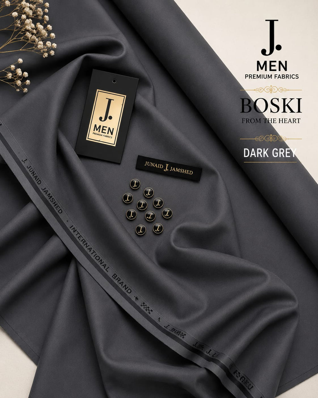 J. Boski Wash & Wear – Dark Grey