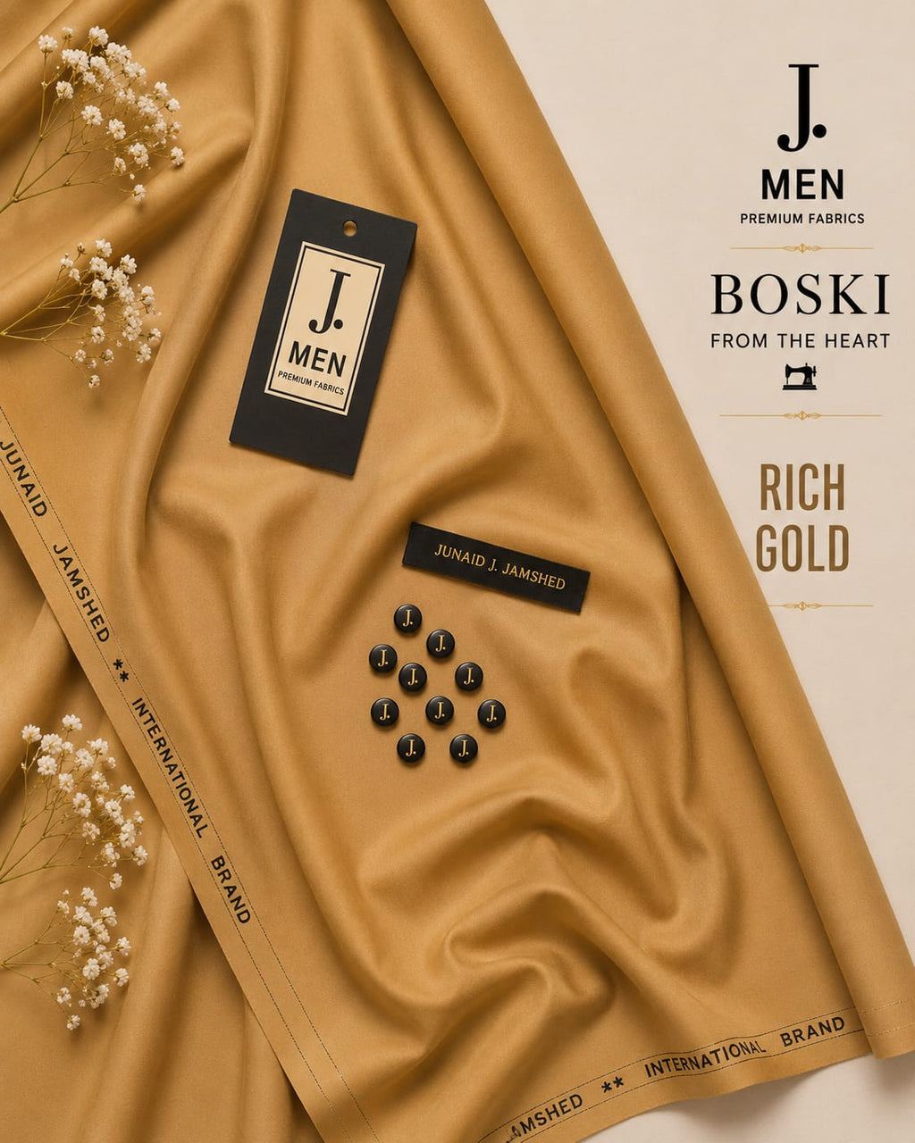 J. Boski Wash & Wear – Rich Gold