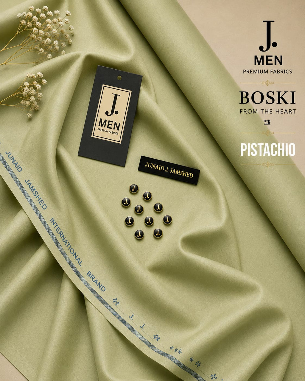 J. Boski Wash & Wear – Pistachio