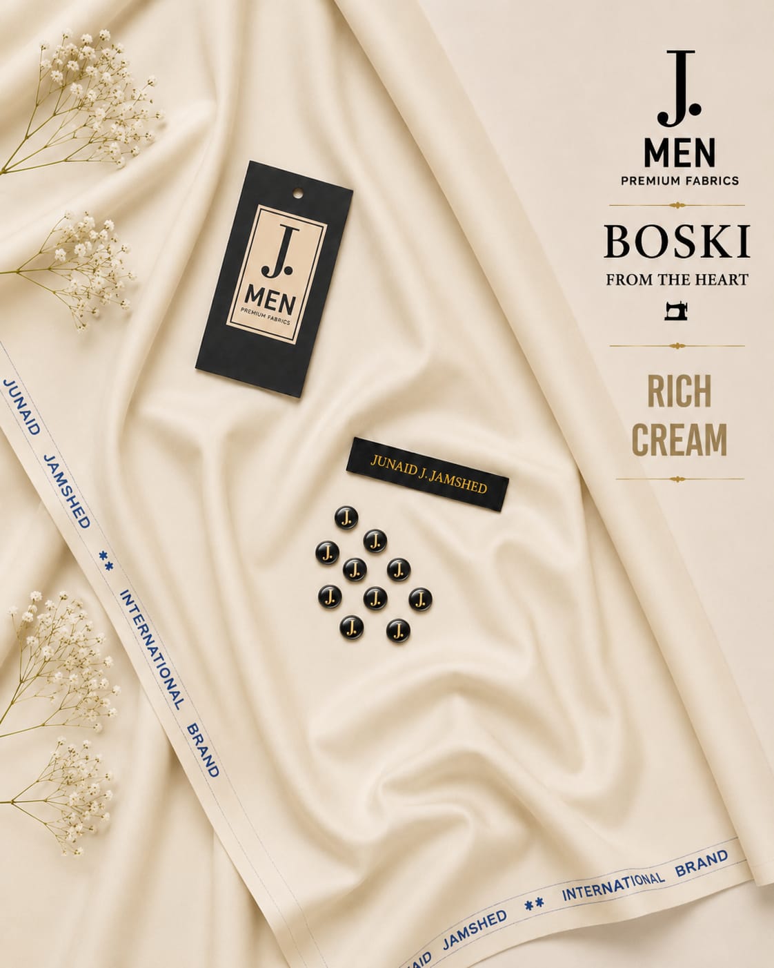 J. Boski Wash & Wear – Rice Cream