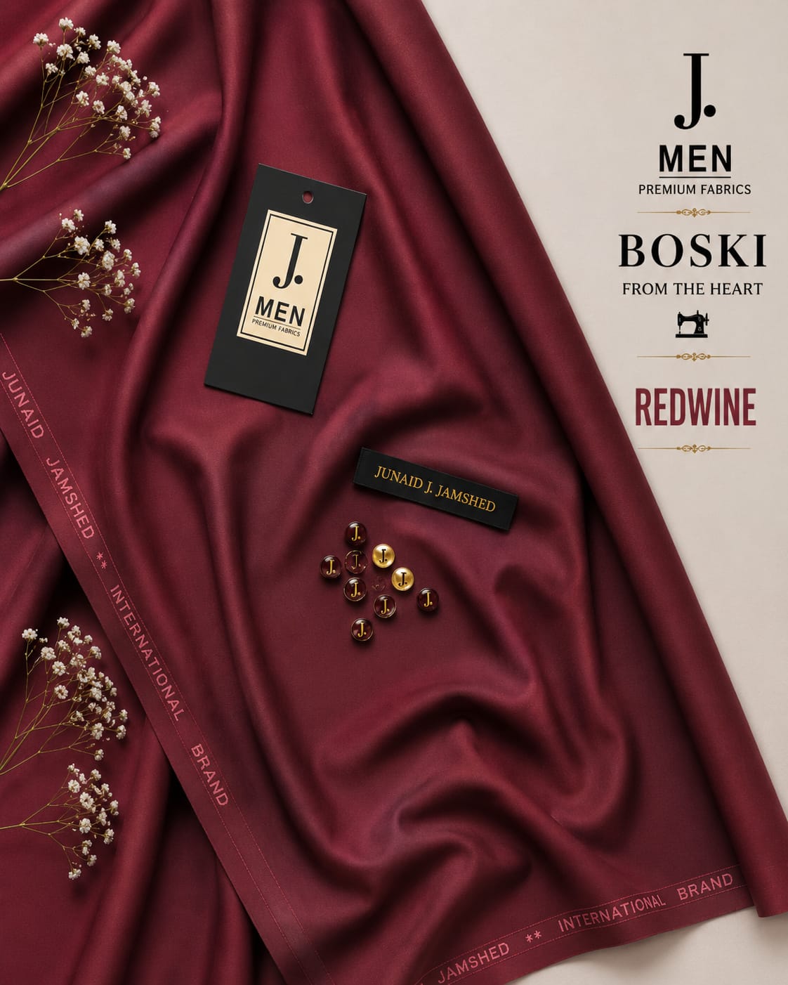 J. Boski Wash & Wear – RedWine